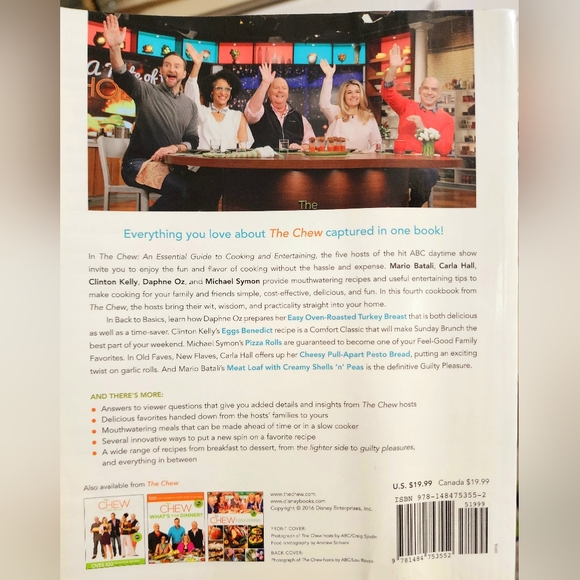 The Chew: An Essential Guide to Cooking and Entertaining 255 pgs Soft Cover Book - Picture 2 of 12